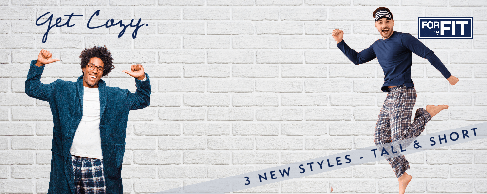 Tall & Short Men's Lengths - Pajama Bottoms - Exclusively at FORtheFIT