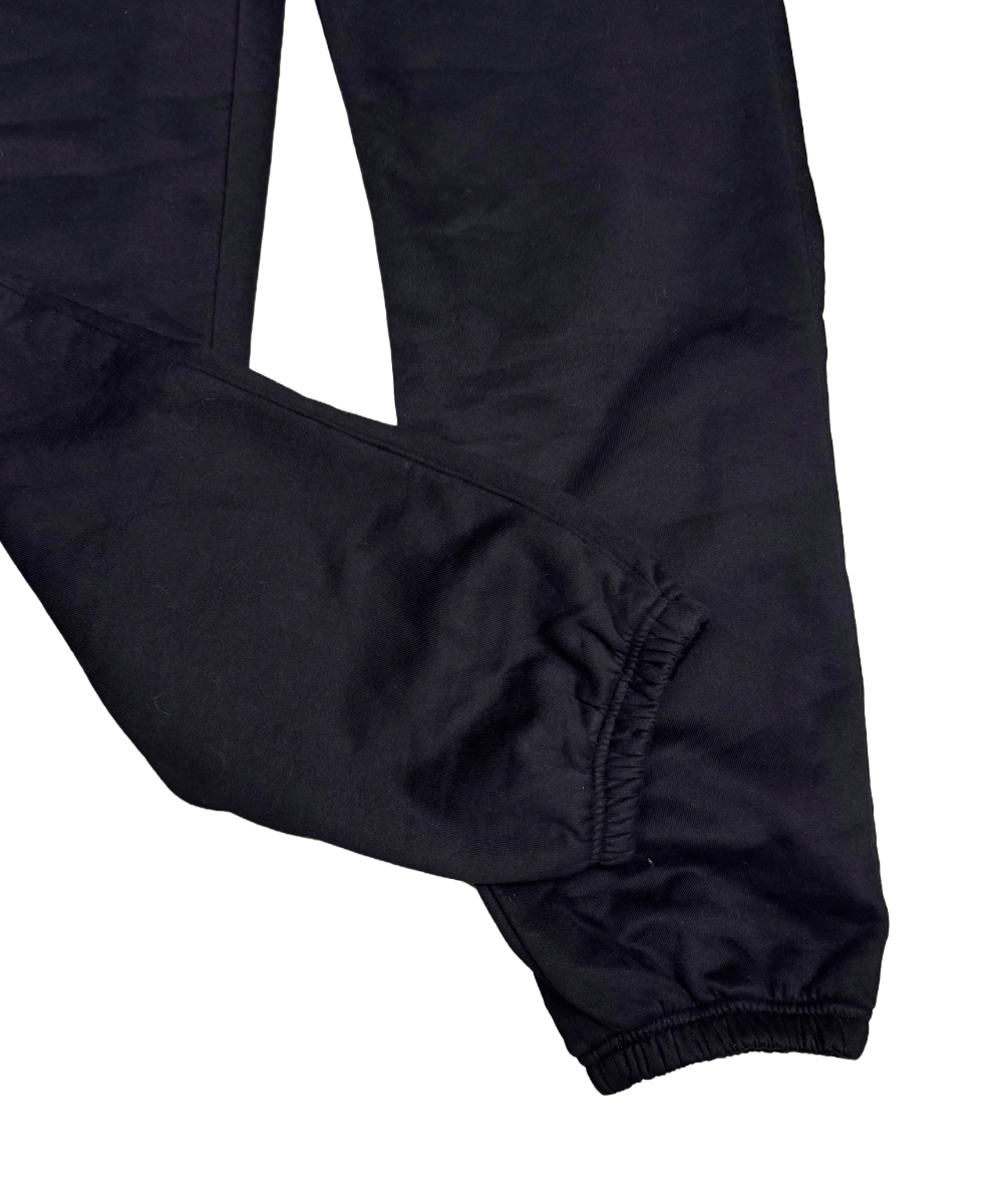 FORtheFIT mens-tall-athletic NEW Tall Men's Jogger Sweatpants, Banded Bottom Fleece - Black
