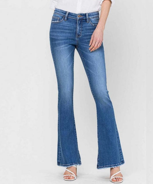 FORtheFIT Womens-tall-pants 26 (2) / Ladies' 34 Tall Women's Jeans - 34" Mid-Rise Flare Jean