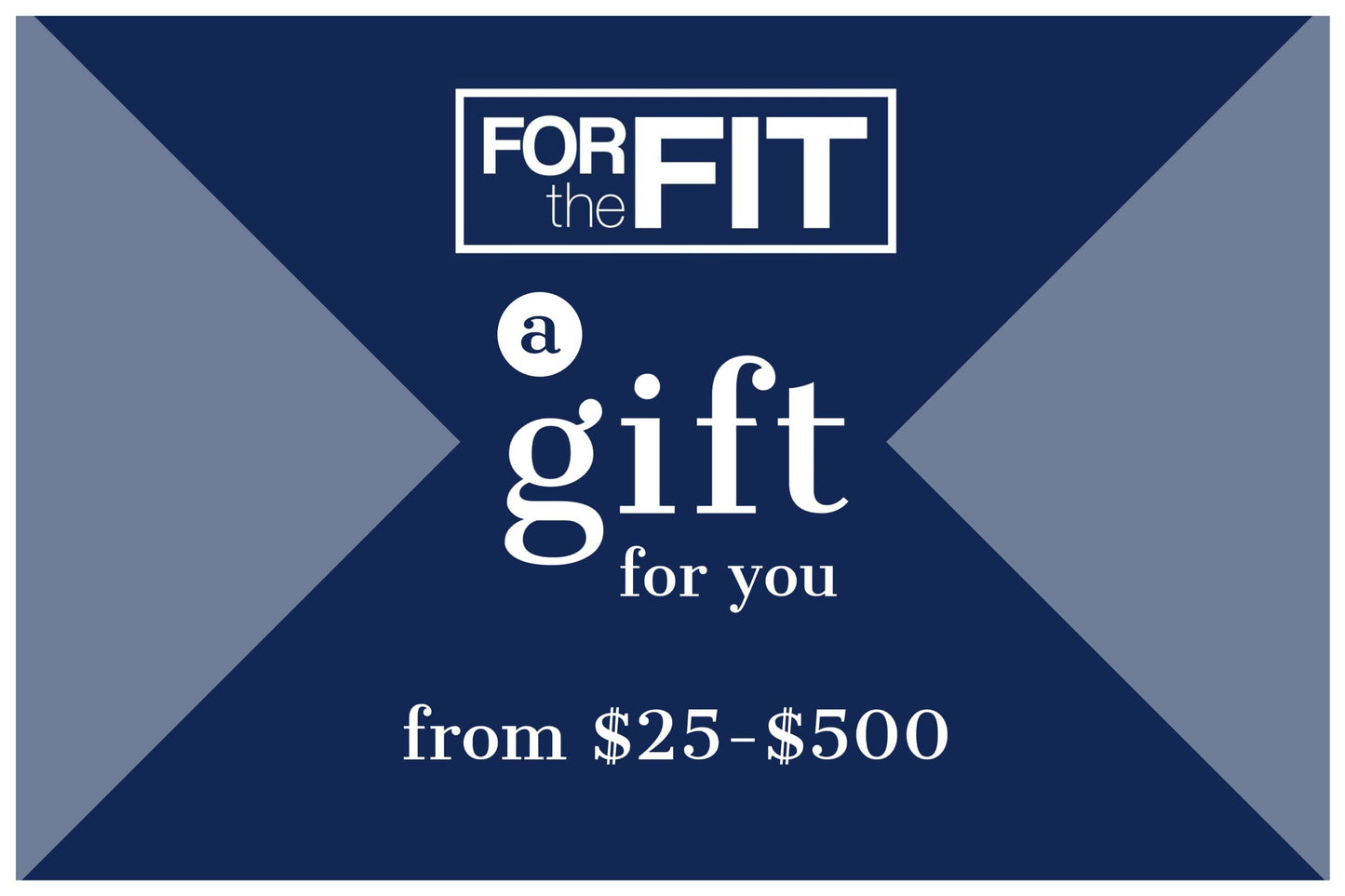 FORtheFIT gift card FORtheFIT Gift Certificate