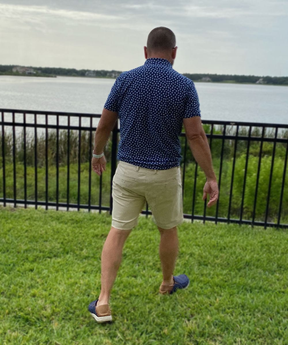 FORtheFIT mens-short-shorts COMING SOON 'JEFF' Short Rise Men's Shorts, Soft Stretch Twill - Khaki