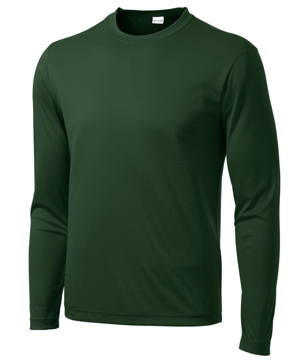 FORtheFIT mens-short-ss casual shirt Long Sleeve Performance T-Shirt - Short Men's, XS-M - 2 Colors Available