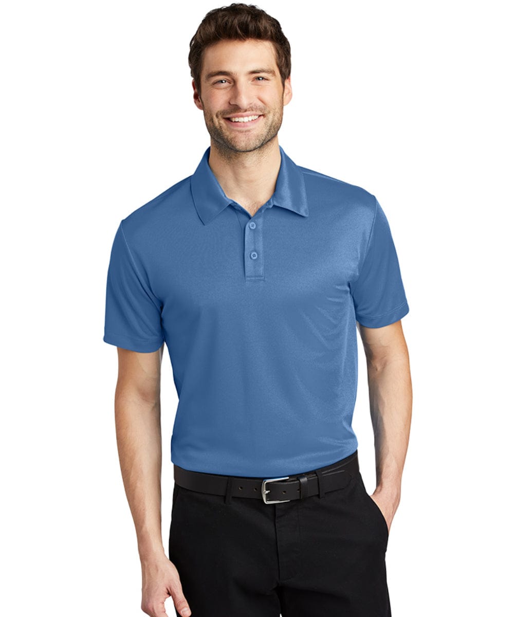 FORtheFIT mens-short-ss casual shirt Light Blue / X-Small Short Men's Performance Polo Shirt - Short Sleeve - Sizes XS-M - 2 Colors Available