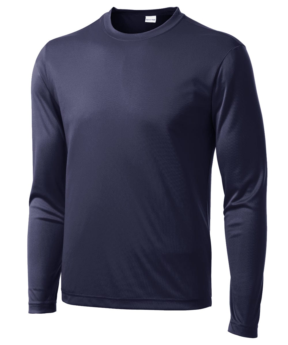 FORtheFIT mens-short-ss casual shirt Long Sleeve Performance T-Shirt - Short Men's, XS-M - 2 Colors Available