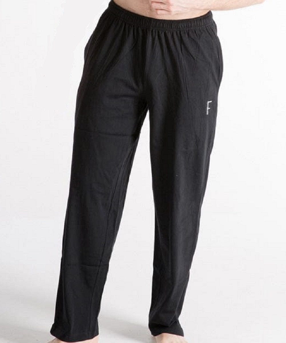 FORtheFIT mens-tall-athletic Black / Small / Reg - 34" Tall Men's Jersey Athletic Pants, Relaxed Fit - 3 Colors Available!