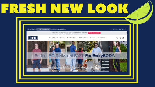 Take a whole NEW look at FORtheFIT.com