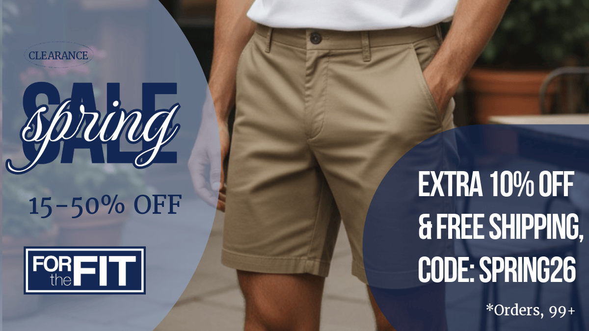 Short men’s shorts designed with a shorter inseam length for a proper fit.