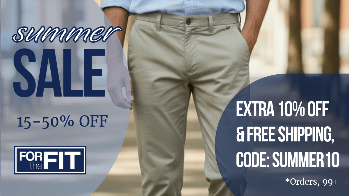 Short men’s pants designed with a shorter inseam for a proper fit.
