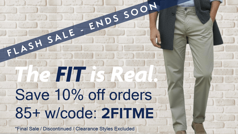 Tall men’s pants designed with a longer inseam and a true tall rise for a proper fit.