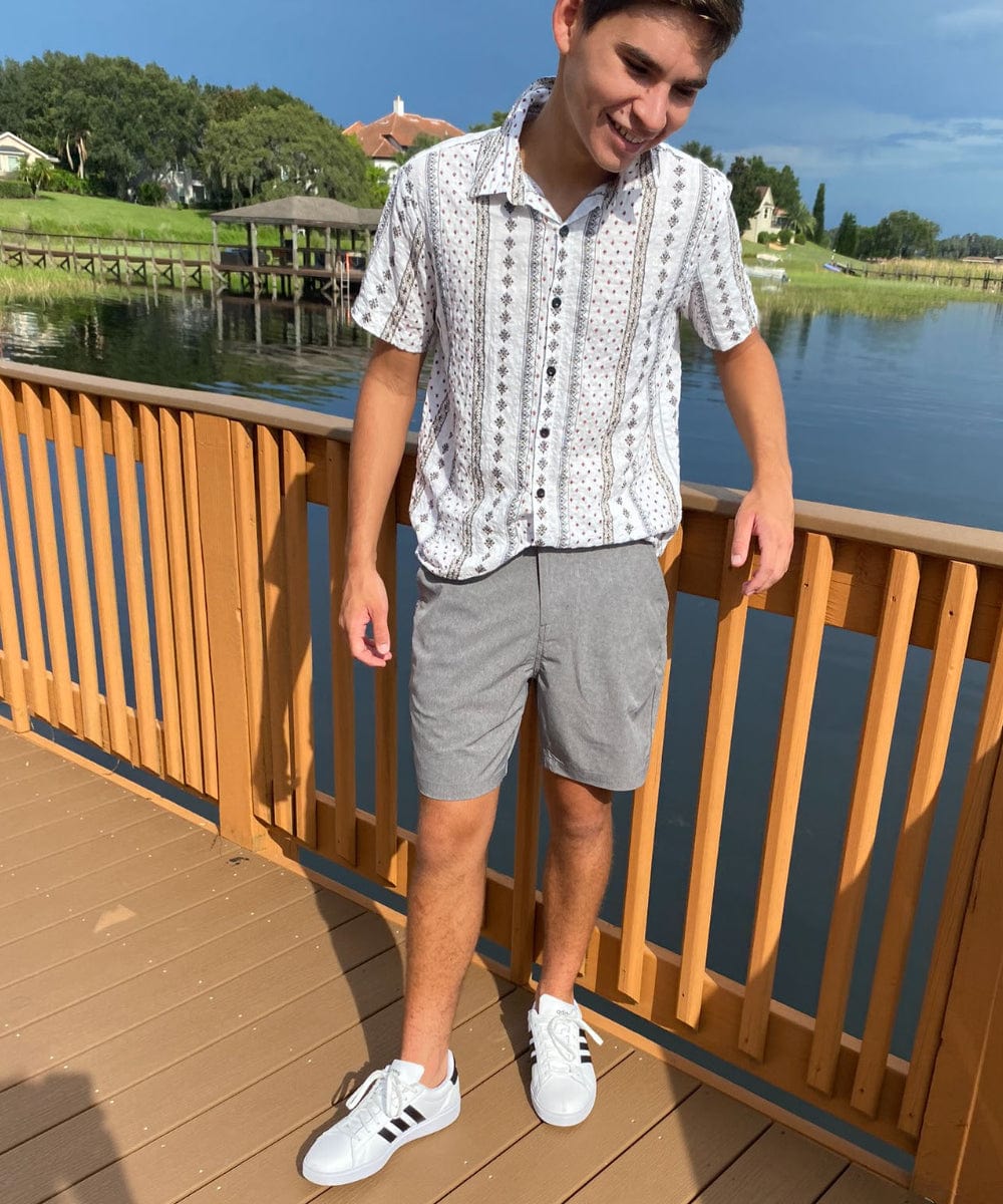 HYBRID Land/Sea Short Rise Men's Shorts Graphite Short Mens