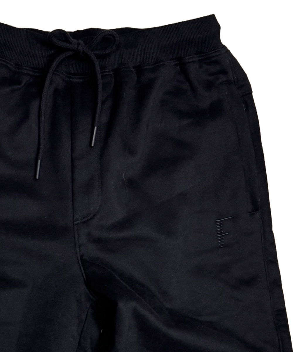 FORtheFIT mens-tall-athletic NEW Tall Men's Jogger Sweatpants, Banded Bottom Fleece - Black