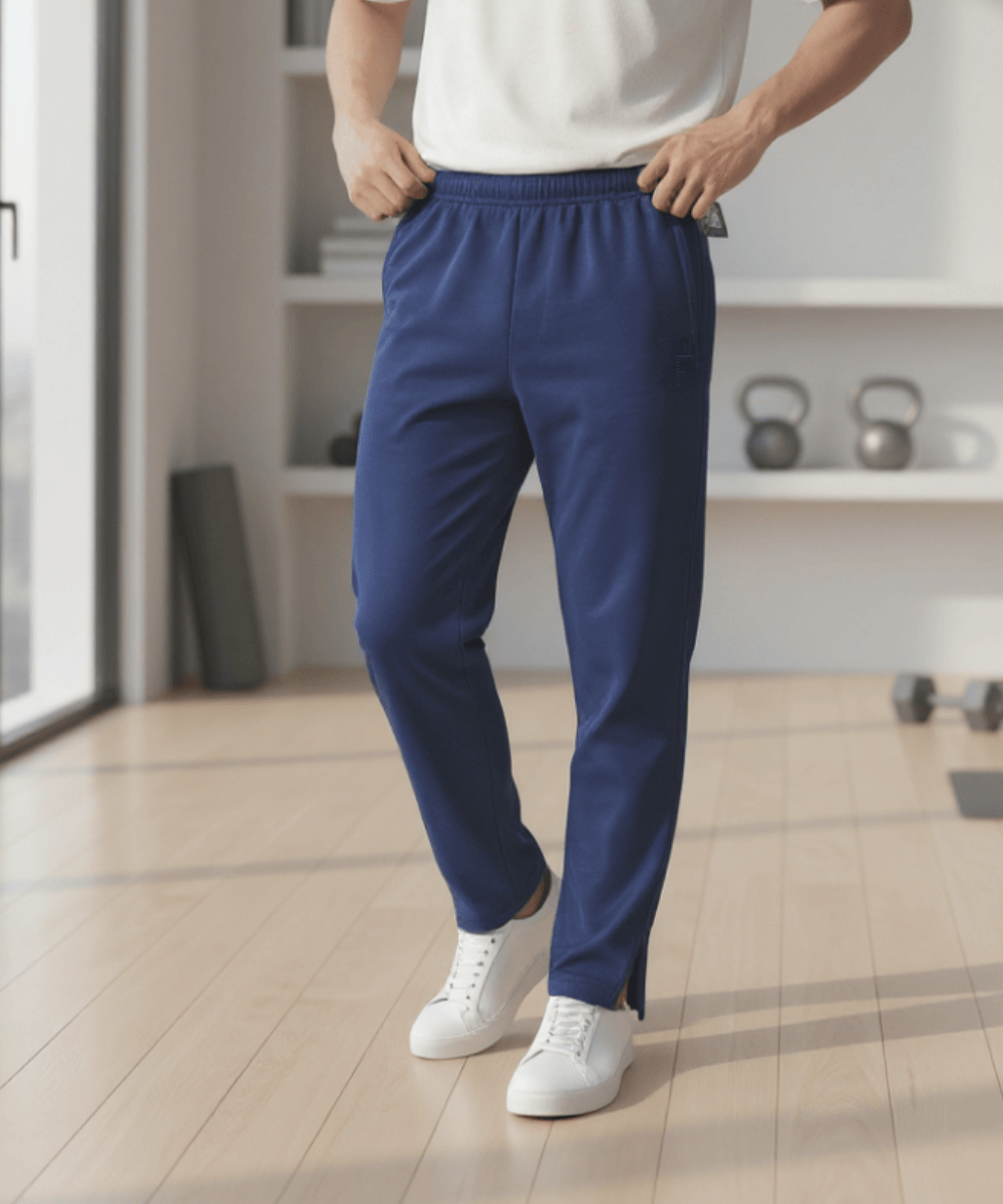 FORtheFIT mens-tall-athletic Slate Blue Heather / Small / Reg - 34" NEW 'Speedy' Tall Men's Athletic Pants - 5 Colors to Choose From!