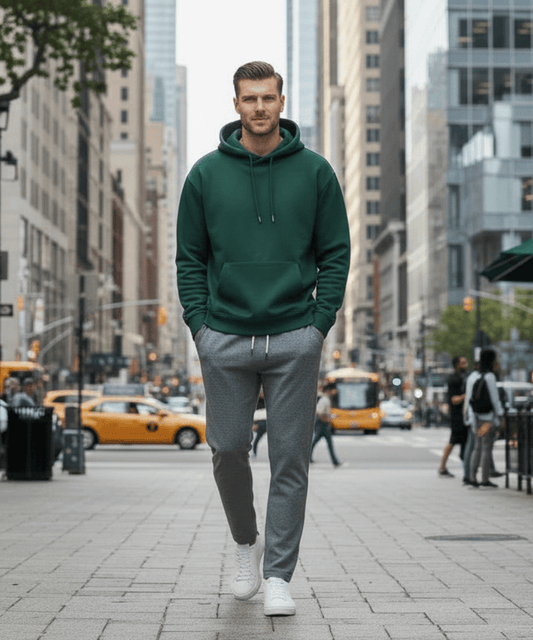 Tall Men's Slim Fit Athletic Pants: Cotton Jersey - Graphite Heather, Navy & Black - FINAL SALE - ForTheFit.com