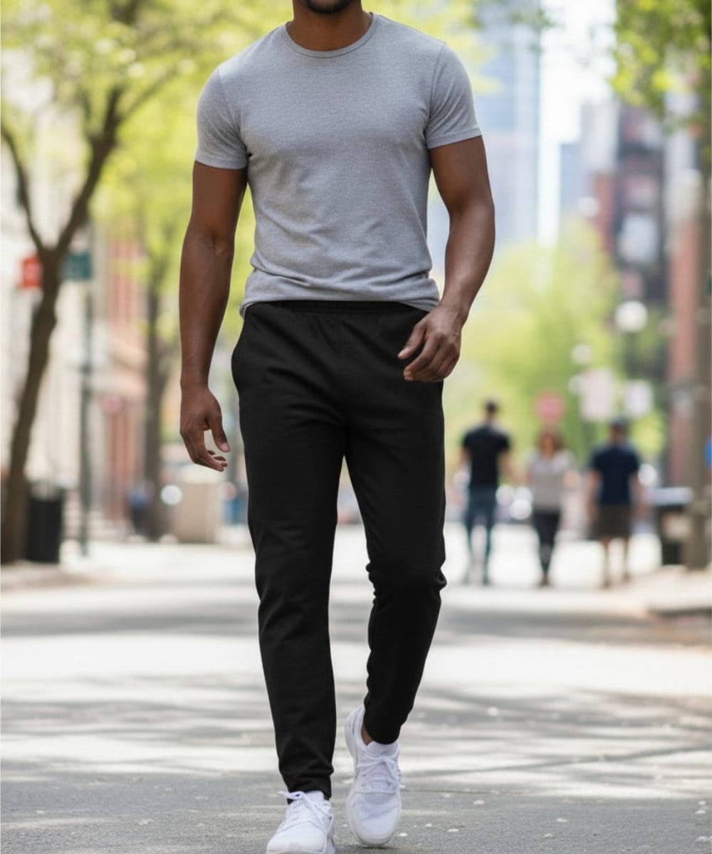 FORtheFIT mens-tall-athletic Tall Men’s “Speedy” Athletic Sweatpants | Jogger Pants, Long Inseams 34–40"