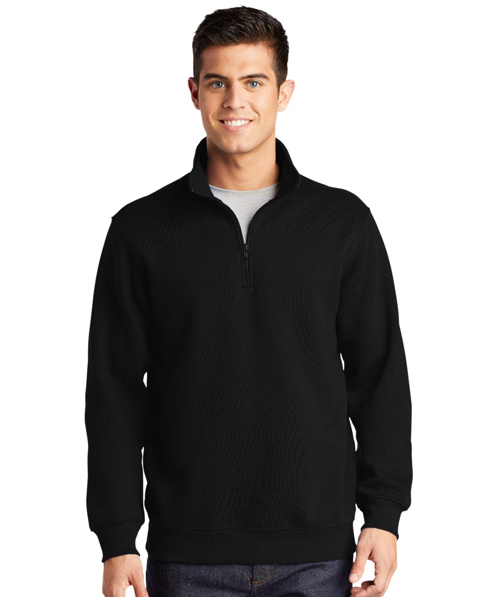 FORtheFIT mens-tall-jacket Black / Medium NEW 1/4 Zip Pullover Sweatshirt - 4 Colors Available