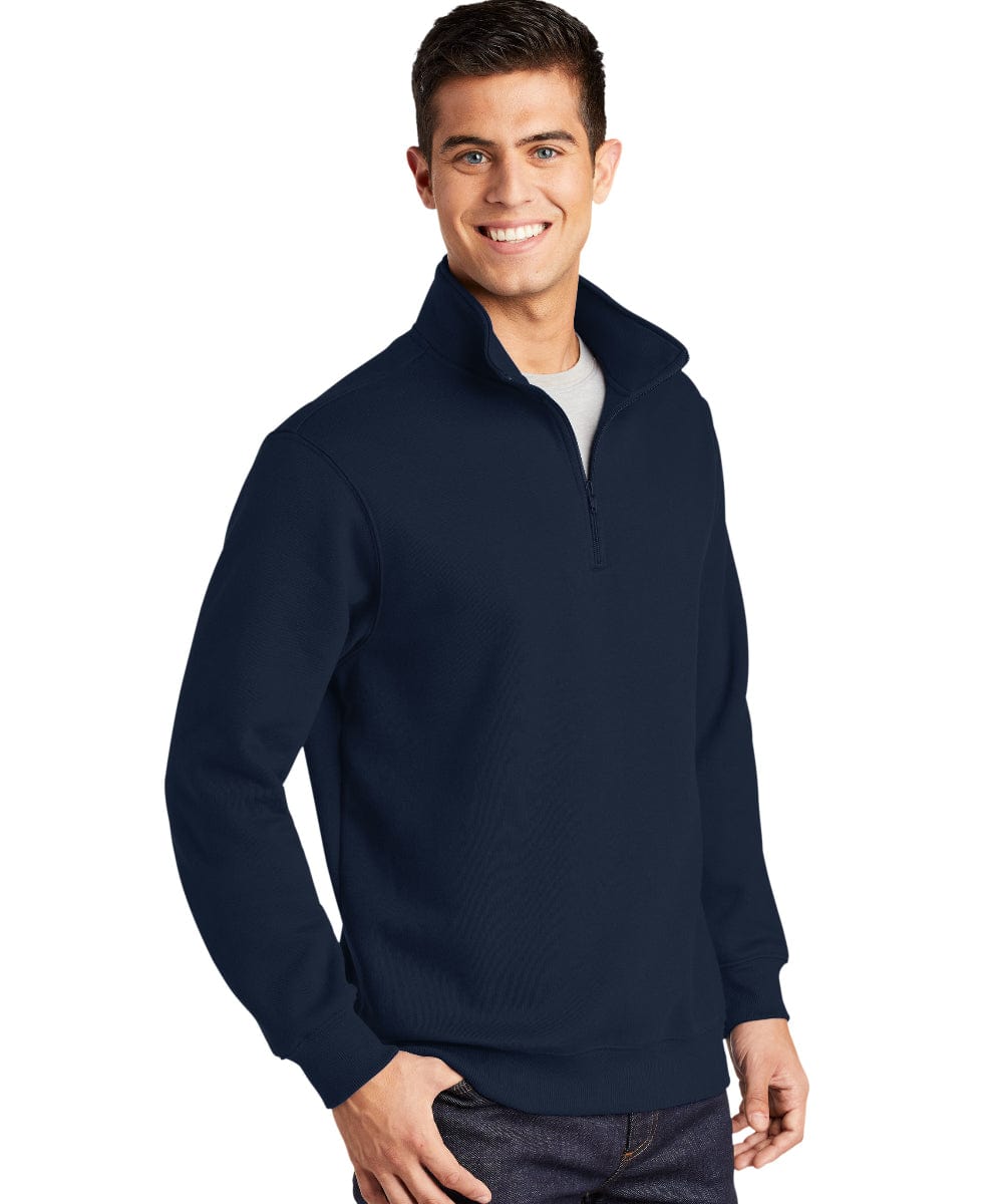 FORtheFIT mens-tall-jacket Navy / Medium NEW 1/4 Zip Pullover Sweatshirt - 4 Colors Available