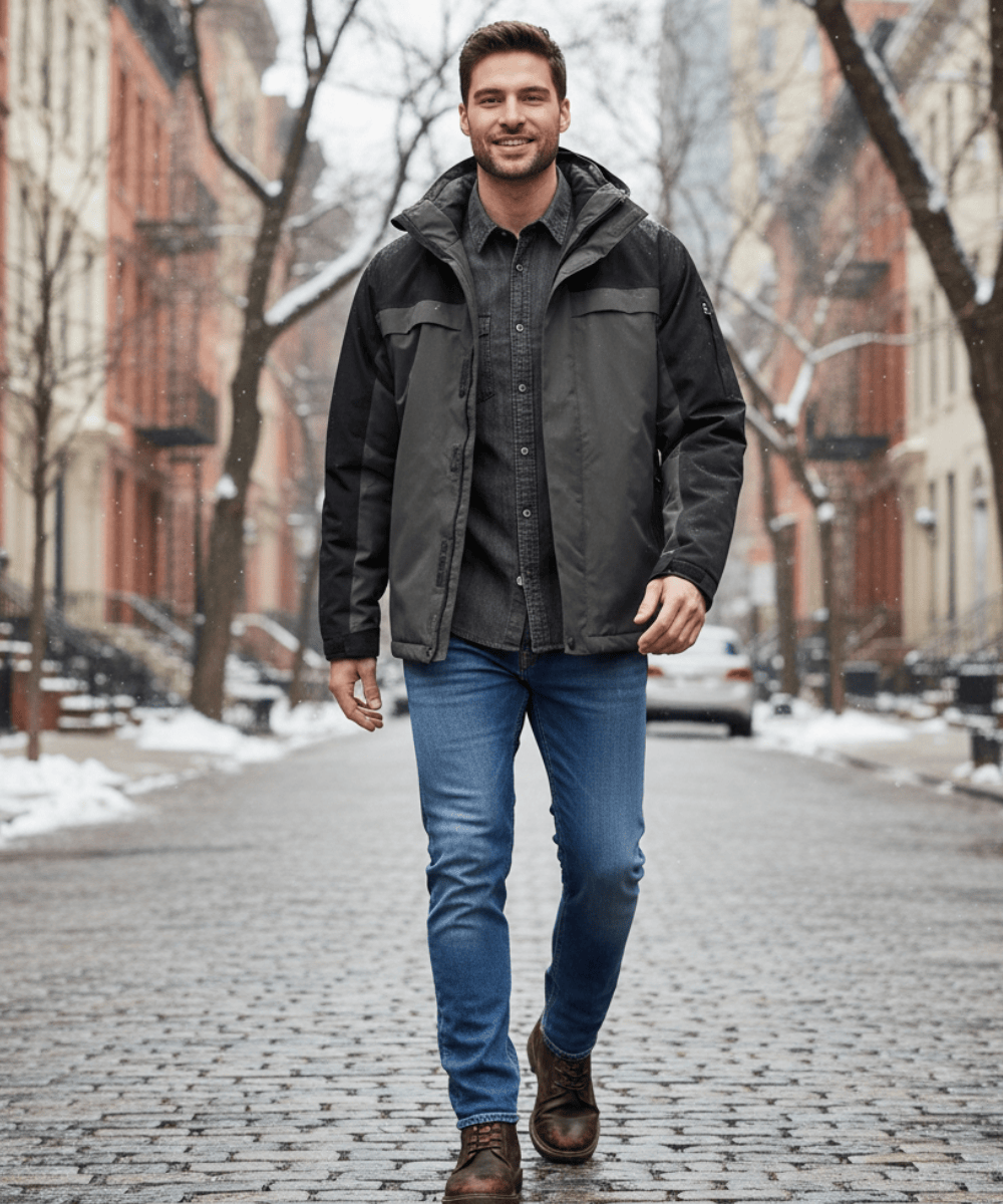 FORtheFIT mens-tall-jacket NEW - Waterproof Nootka Tall Men's Jacket - 2 Colors Available