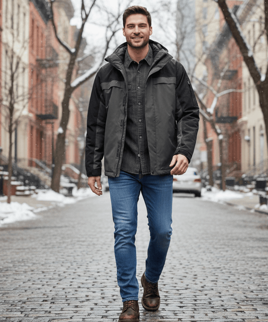 FORtheFIT mens-tall-jacket NEW - Waterproof Nootka Tall Men's Jacket - 2 Colors Available