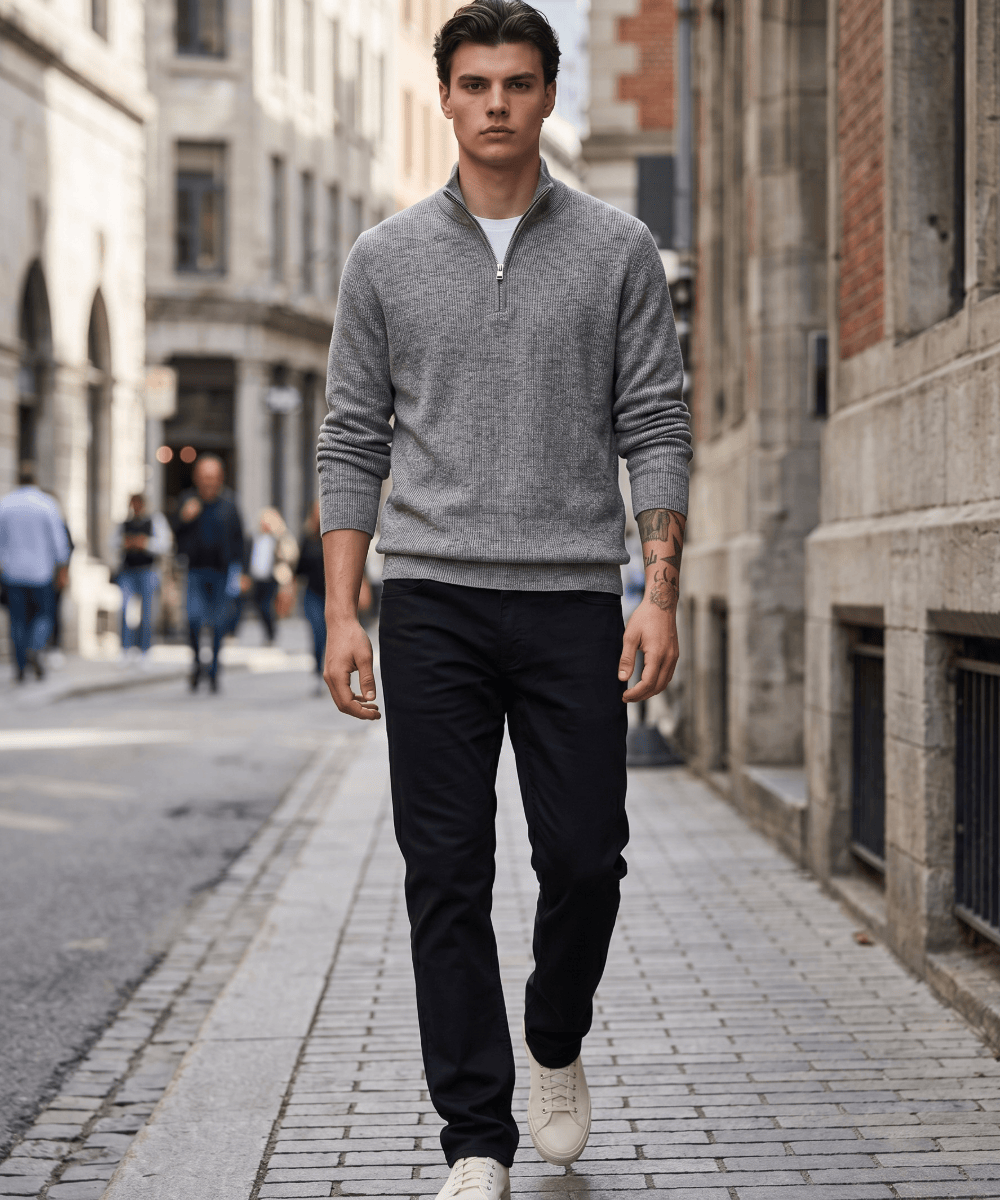 FORtheFIT mens-tall-jeans Tall Men’s “Jack” Traveler Tech 5‑Pocket Pants | 36–38" Inseams