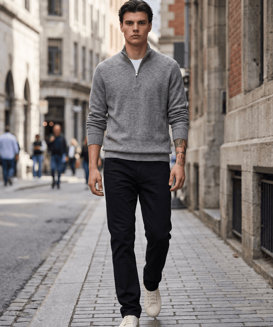 FORtheFIT mens-tall-jeans Tall Men’s “Jack” Traveler Tech 5‑Pocket Pants | 36–38" Inseams