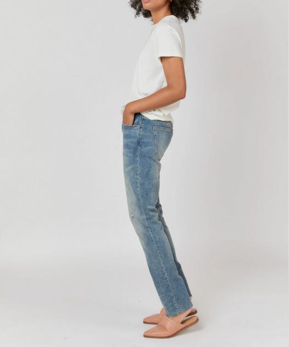 FORtheFIT Womens-petite-pants NEW Petite Women's Jeans - 'Crosby' Relaxed Taper Vintage Jean