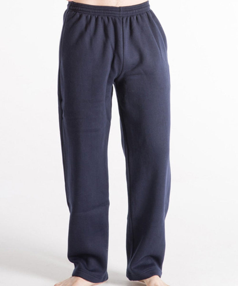 Fleece Short Men's Sweatpants Relaxed Fit Black Navy and Heathered