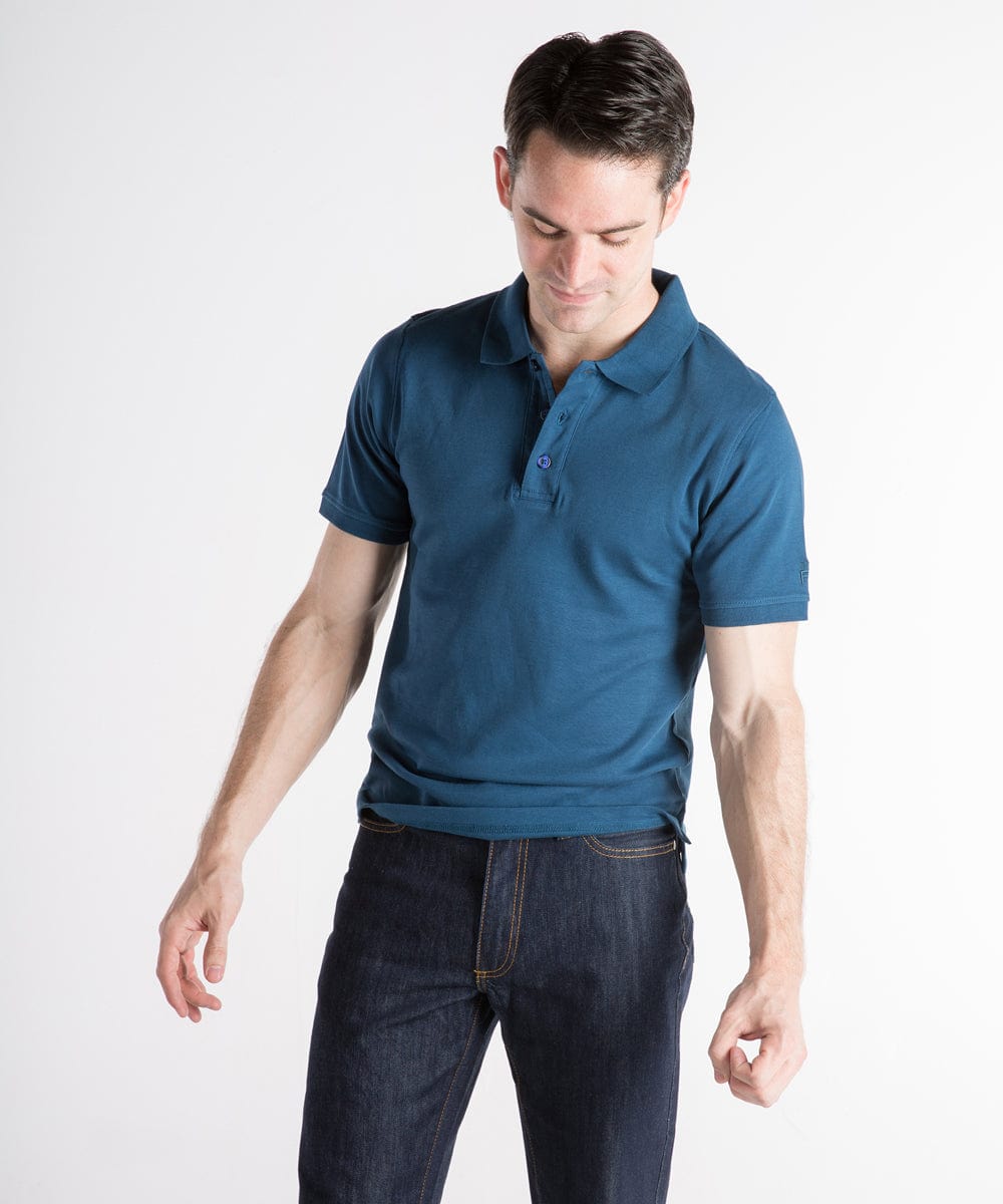 FORtheFIT mens-short-jeans 'Jack' Denim Jeans- Deep Indigo, Short Men's Jeans - FINAL SALE