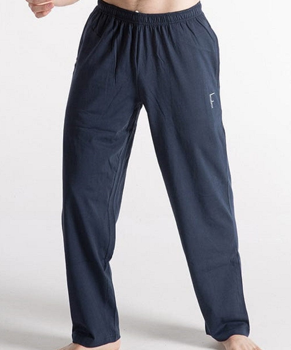 FORtheFIT mens-tall-athletic Navy / Small / Reg - 34" Tall Men's Jersey Athletic Pants, Relaxed Fit - 3 Colors Available!