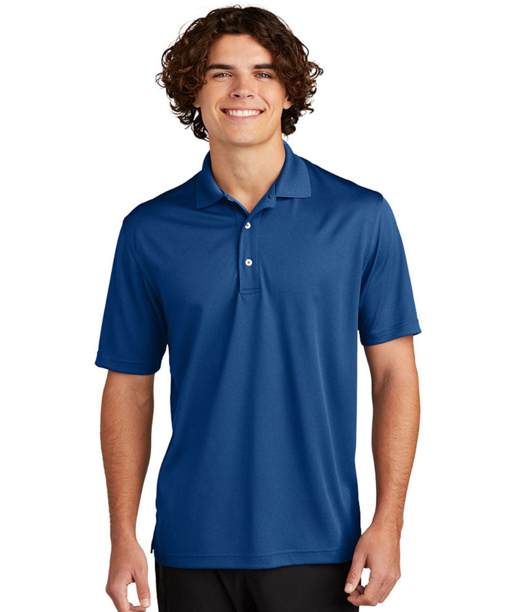 FORtheFIT mens-tall-ss casual shirt Royal Blue / Large NEW Tall Men's Dri-Mesh Polo Shirt  - Short Sleeve - Sizes L-2XL - Royal Blue