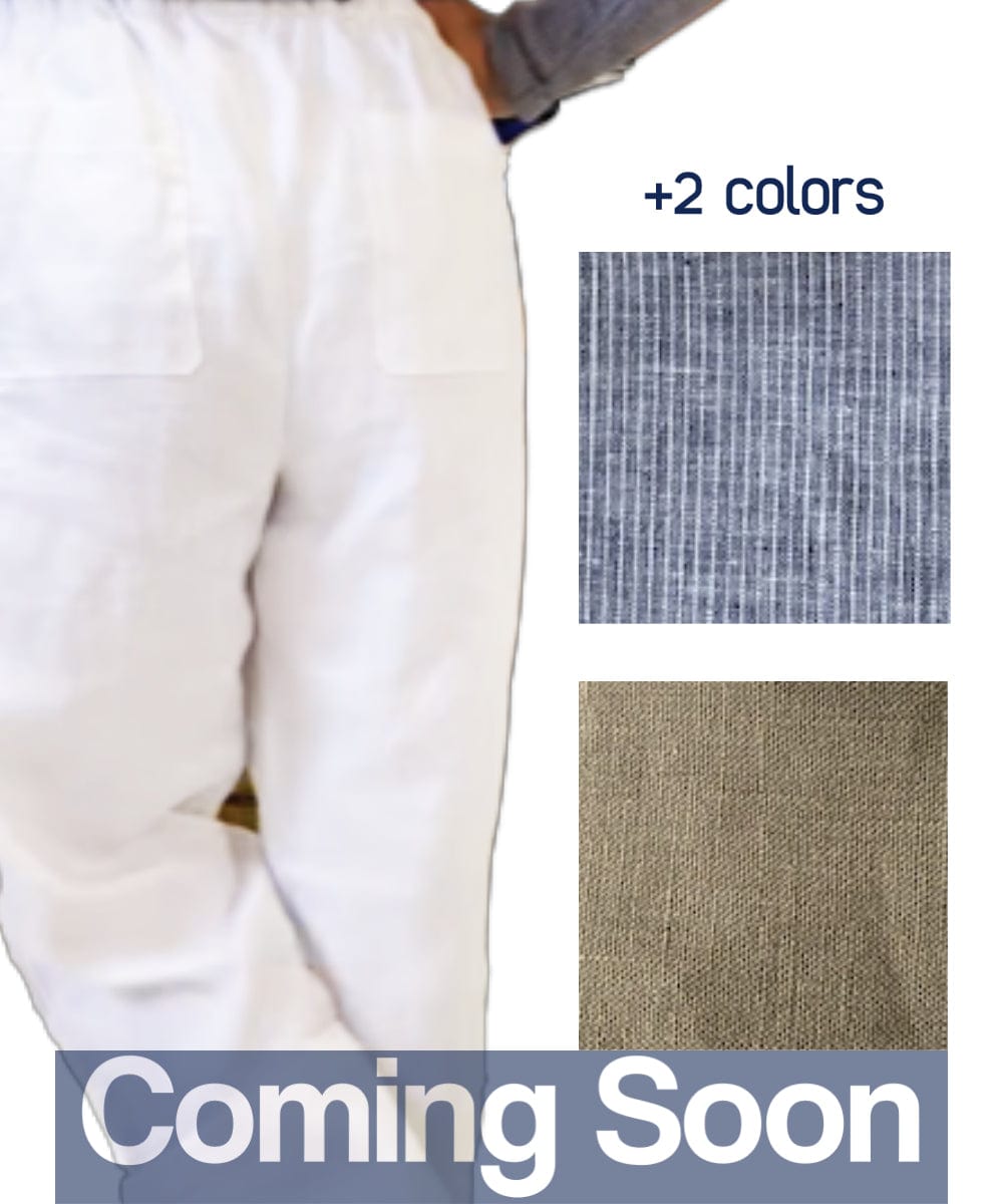 Summer Savings Clearance,POROPL Fashion Summer Casual Loose Cotton Linen  Pocket Solid Linen Pants for Women Light Blue Size 8 - Walmart.com